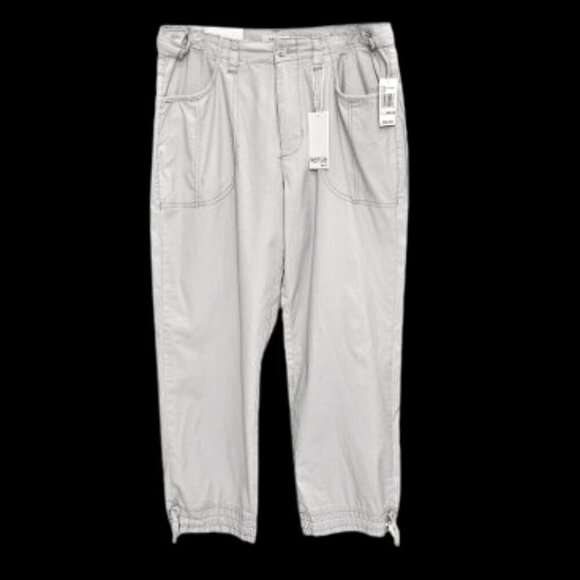 NWT Kensie Gray Cargo/Parachute Pants - 6 - Picture 1 of 11